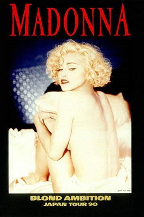 Madonna: Blond Ambition - Japan Tour 90 1990 official movie poster