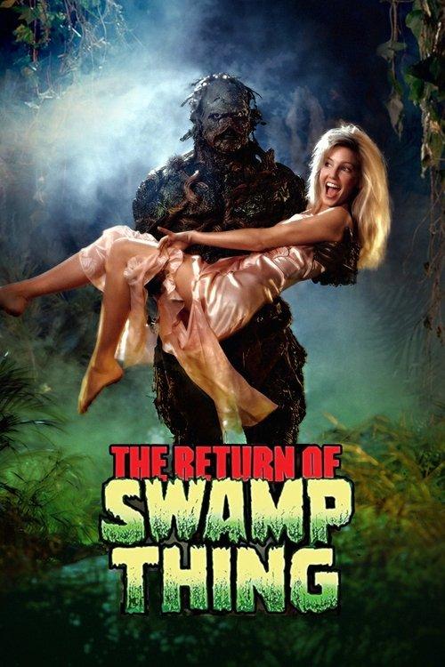 The Return of Swamp Thing 1989 official movie poster