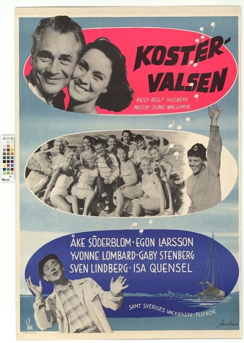 Kostervalsen 1958 official movie poster
