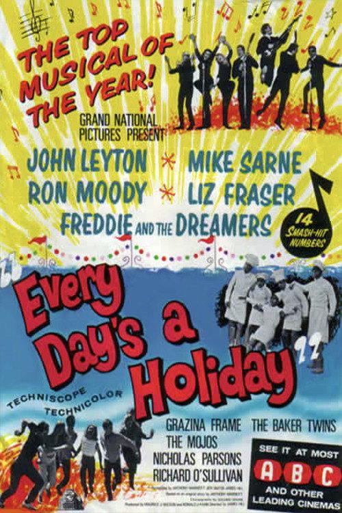 Every Day's a Holiday 1965 official movie poster