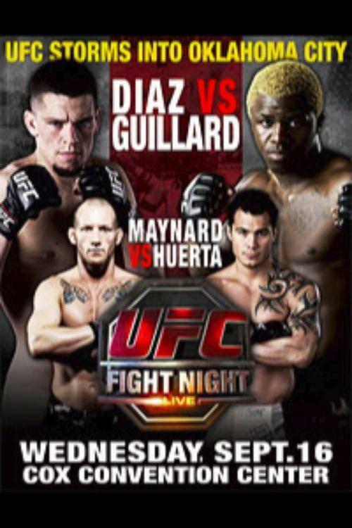 UFC Fight Night 19: Diaz vs. Guillard 2009 official movie poster