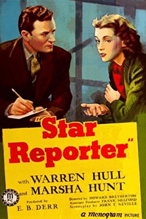 Star Reporter 1939 official movie poster