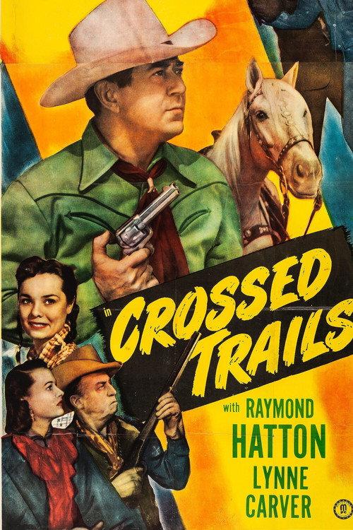 Crossed Trails 1948 official movie poster
