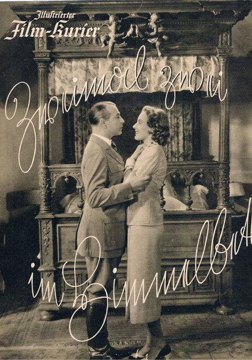 Zweimal zwei im Himmelbett 1937 official movie poster