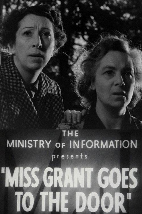 Miss Grant Goes to the Door 1940 official movie poster