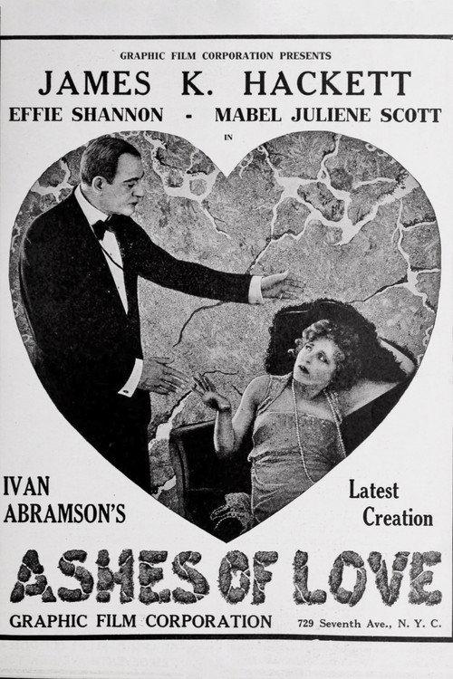 Ashes of Love 1918 official movie poster