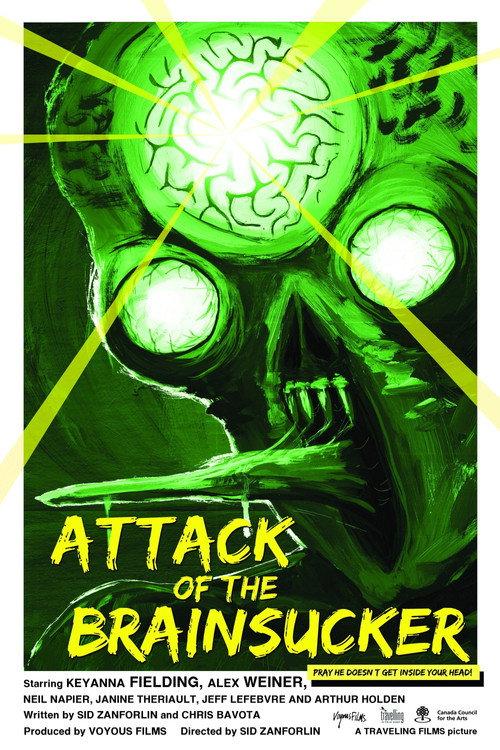 Attack of the Brainsucker 2012 official movie poster