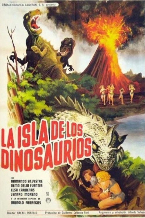 The Island of the Dinosaurs 1967 official movie poster