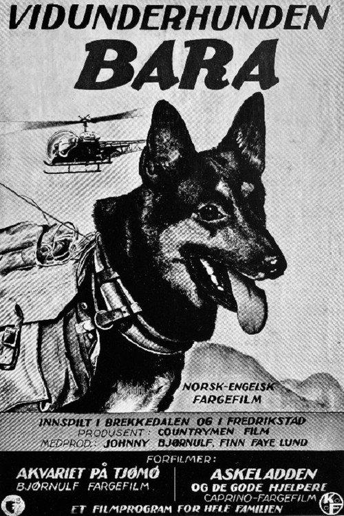 Vidunderhunden Bara 1961 official movie poster