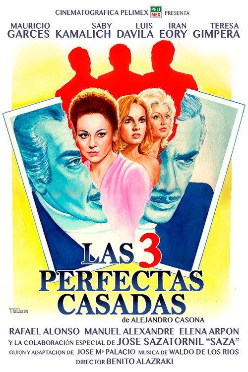 Las tres perfectas casadas 1973 official movie poster