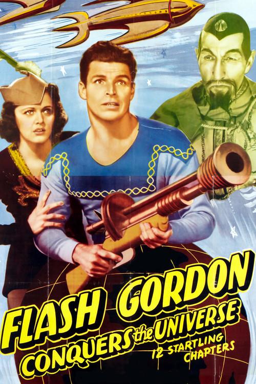 Flash Gordon Conquers the Universe 1940 official movie poster