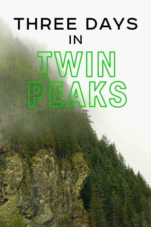 Three Days in Twin Peaks 2020 official movie poster