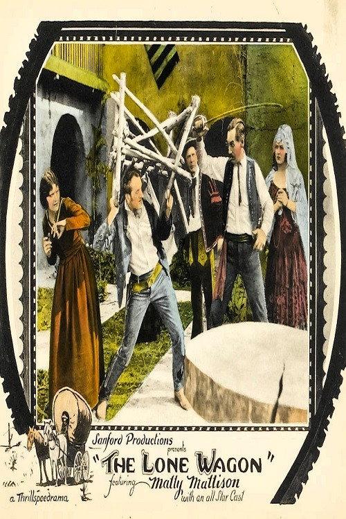 The Lone Wagon 1923 official movie poster