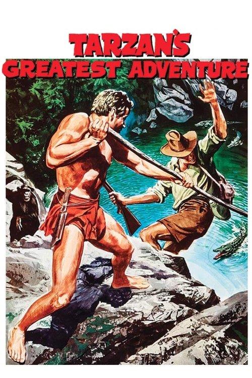 Tarzan's Greatest Adventure 1959 official movie poster