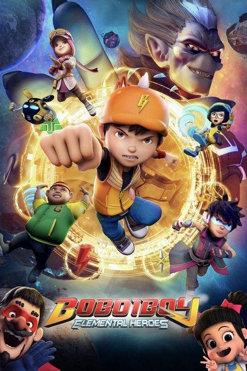 BoBoiBoy: Elemental Heroes 2019 official movie poster