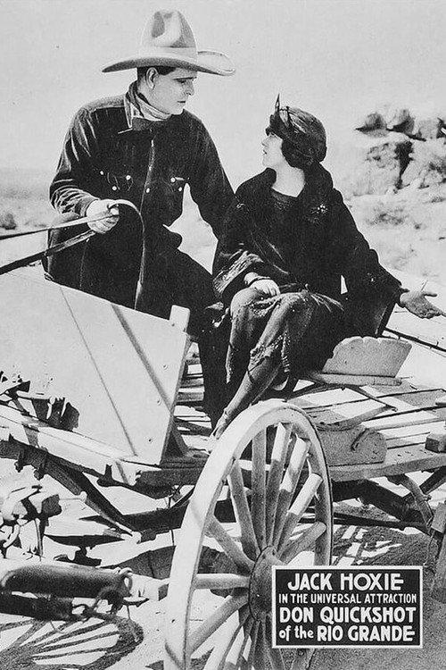 Don Quickshot of the Rio Grande 1923 official movie poster