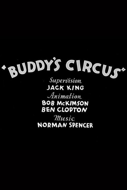 Buddy's Circus 1934 official movie poster