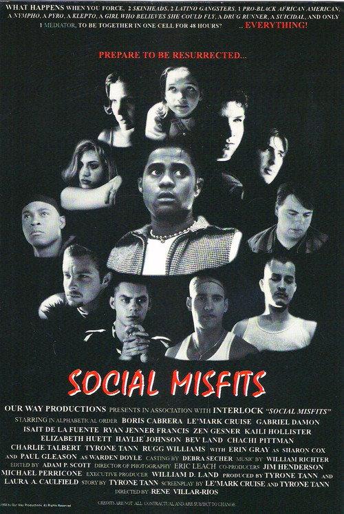 Social Misfits 2001 official movie poster
