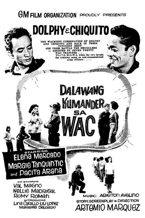 Dalawang Kumander sa WAC 1966 official movie poster