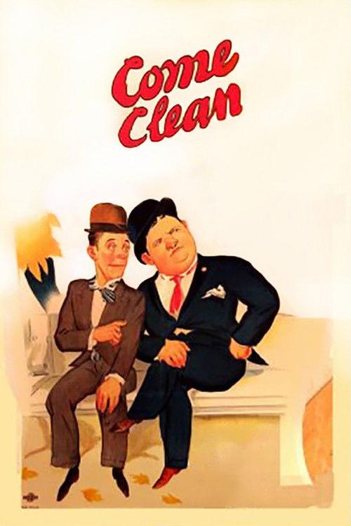 Come Clean 1931 official movie poster