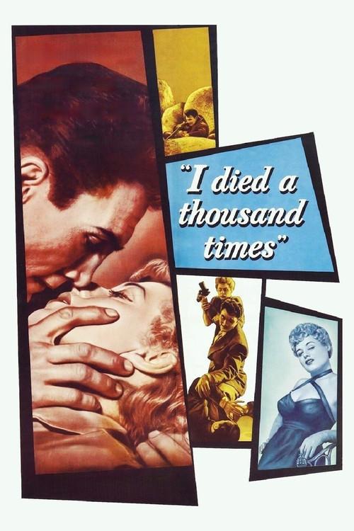 I Died a Thousand Times 1955 official movie poster