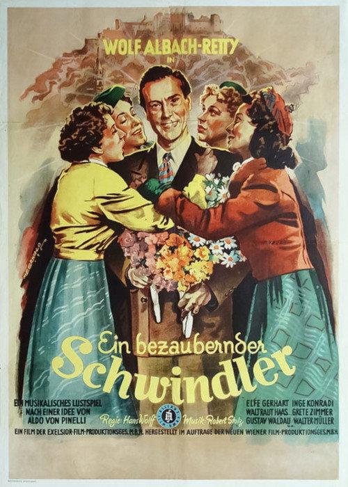 Ein bezaubernder Schwindler 1951 official movie poster