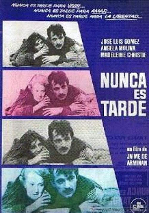 Nunca es tarde 1977 official movie poster