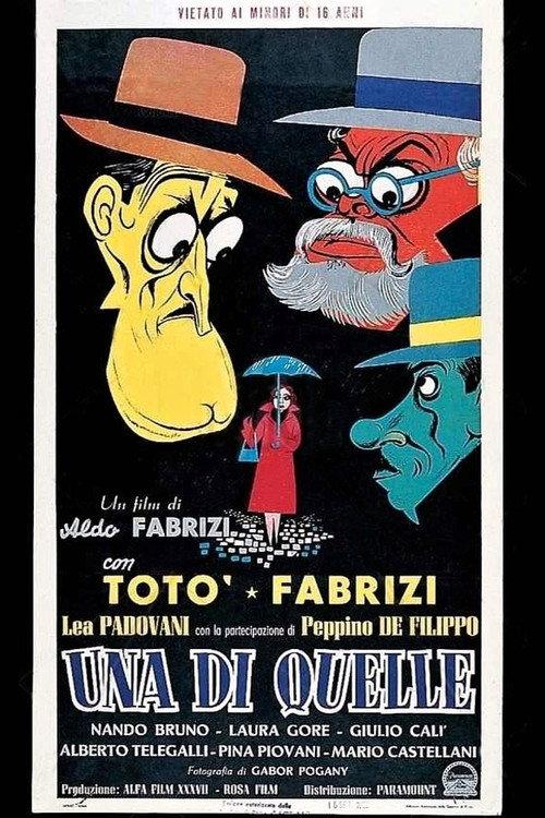 Una di quelle 1953 official movie poster