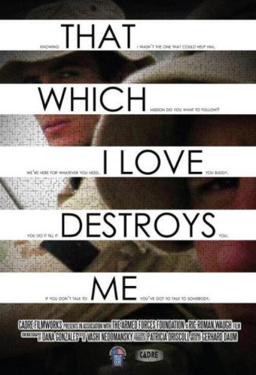That Which I Love Destroys Me 2015 official movie poster
