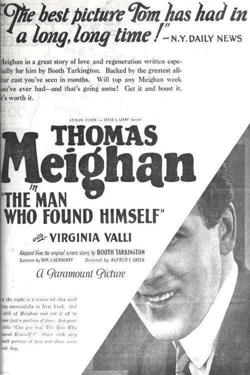 The Man Who Found Himself 1925 official movie poster