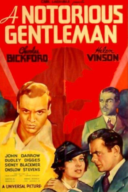 A Notorious Gentleman 1935 official movie poster