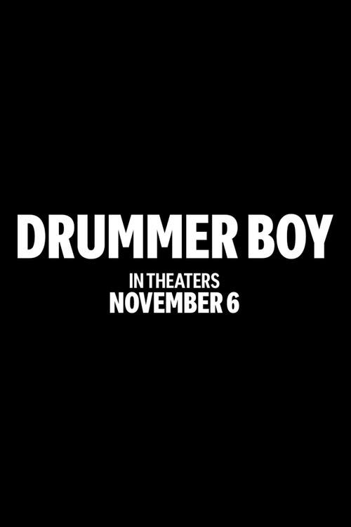 Drummer Boy 2026 official movie poster
