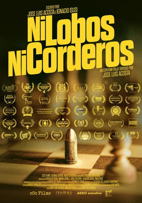 Ni lobos ni corderos 2024 official movie poster