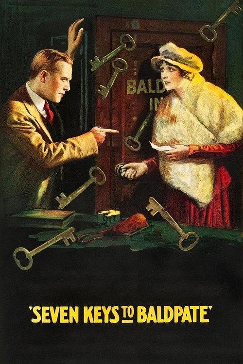 Seven Keys to Baldpate 1917 official movie poster