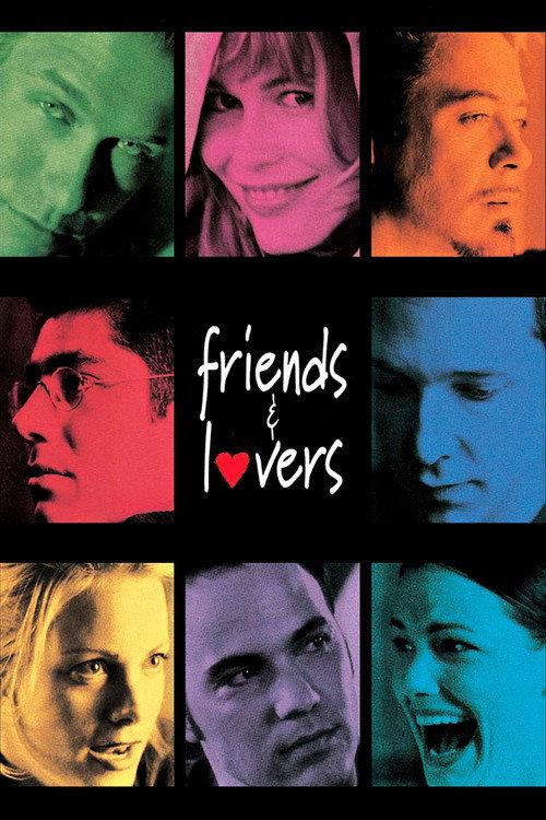 Friends & Lovers 1999 official movie poster