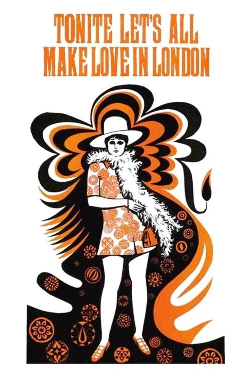Tonite Let's All Make Love in London 1967 official movie poster