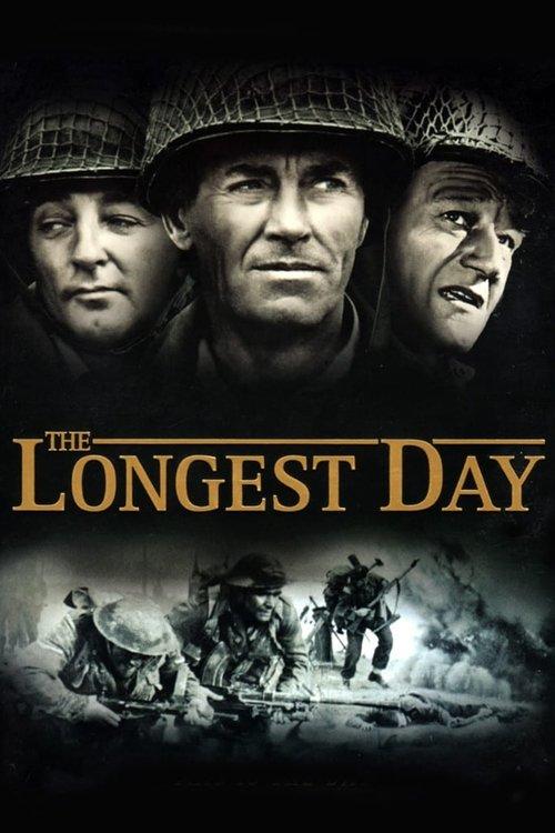 The Longest Day 1962 official movie poster