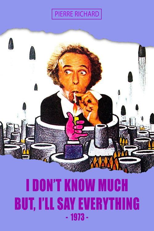 I Don't Know Much, But I'll Say Everything 1973 official movie poster