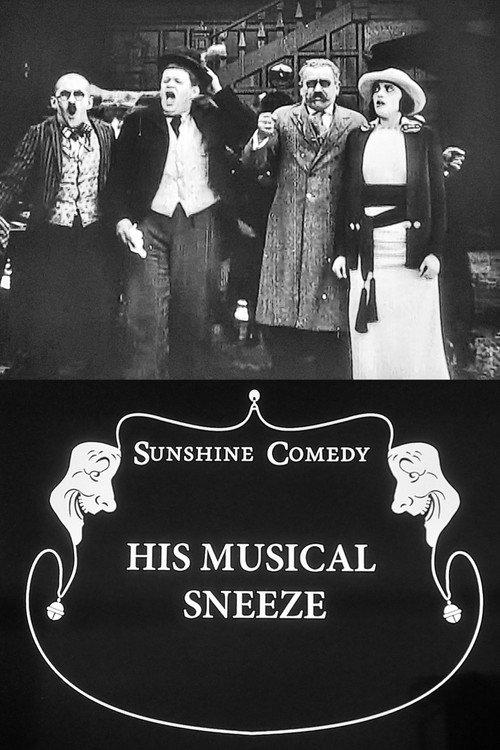 His Musical Sneeze 1919 official movie poster