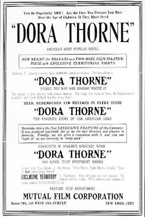 Dora Thorne 1912 official movie poster