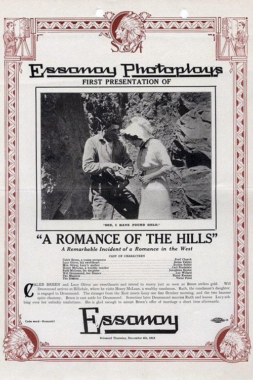 A Romance of the Hills 1913 official movie poster