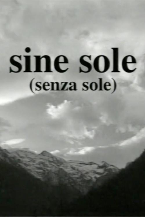 Sine Sole  official movie poster