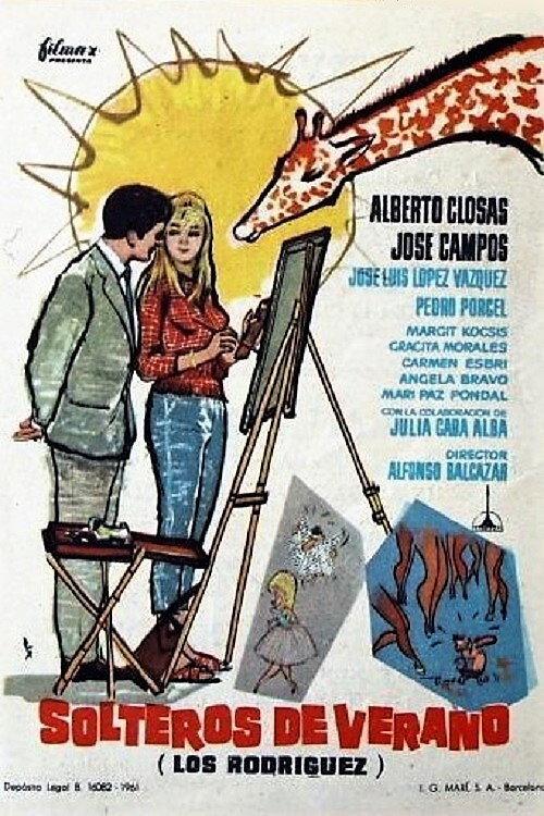 Solteros de verano 1962 official movie poster