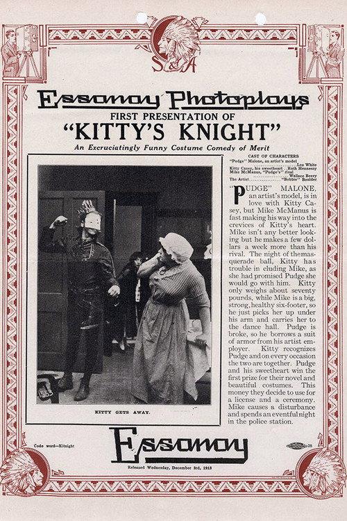 Kitty's Knight 1913 official movie poster