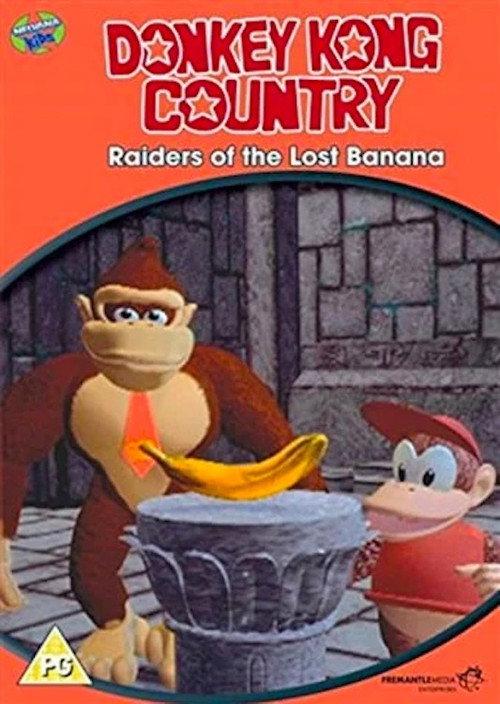 Donkey Kong Raiders of the Lost Banana 1998 official movie poster
