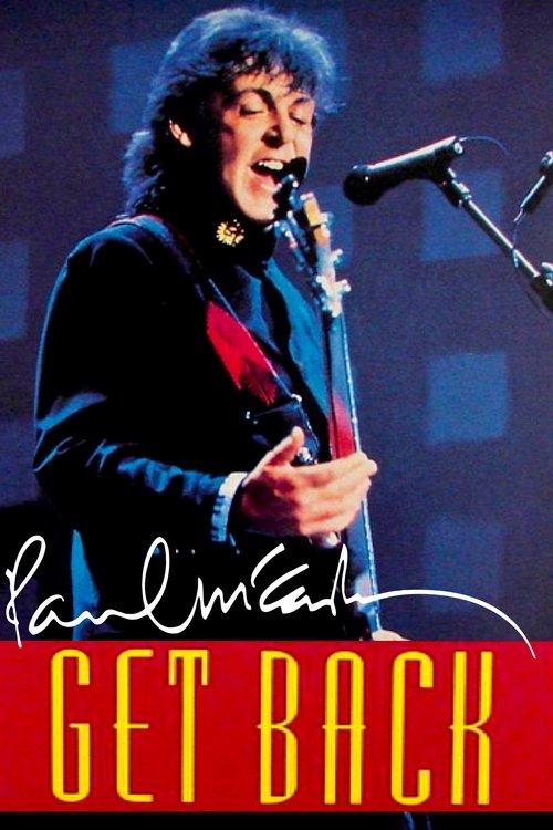 Paul McCartney's Get Back 1991 official movie poster