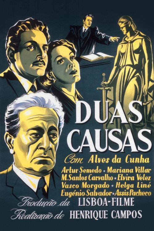 Two Causes 1952 official movie poster