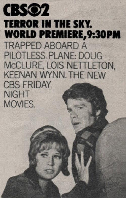 Terror in the Sky 1971 official movie poster