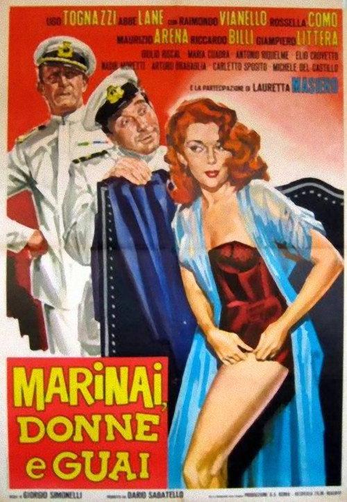 Marinai, donne e guai 1958 official movie poster