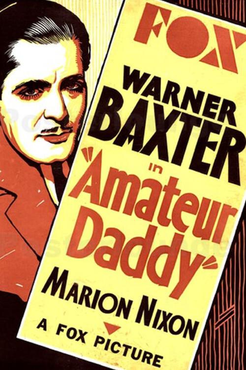 Amateur Daddy 1932 official movie poster
